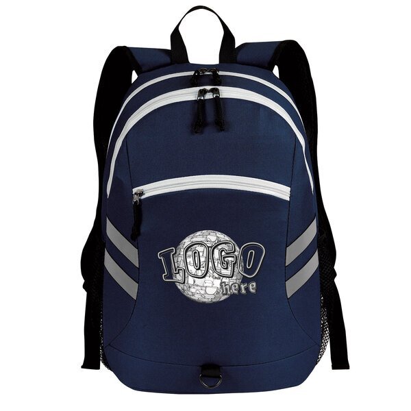 Balance Reflective Polyester Laptop Backpack