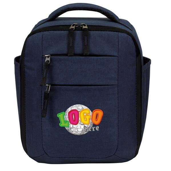 Premium Heathered Vertical Polyester Cooler