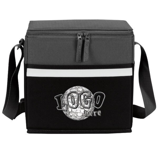 Two-Tone Polyester 12-Pack Cooler