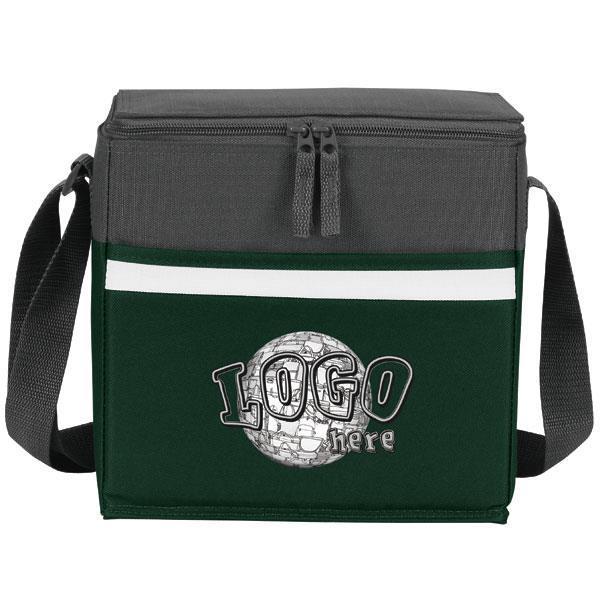 Two-Tone Polyester 12-Pack Cooler
