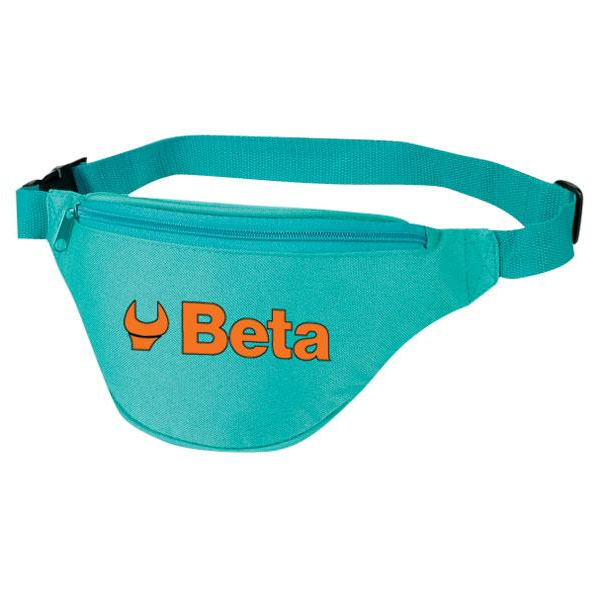 Two-Zipper Polyester Fanny Pack