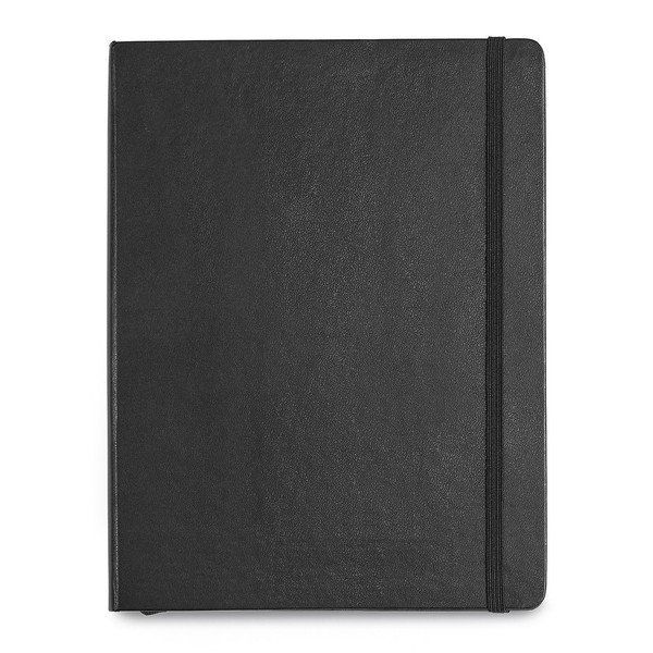 Moleskine® Hard Cover Ruled Extra Large Notebook, 7-1/2" x 9-3/4"