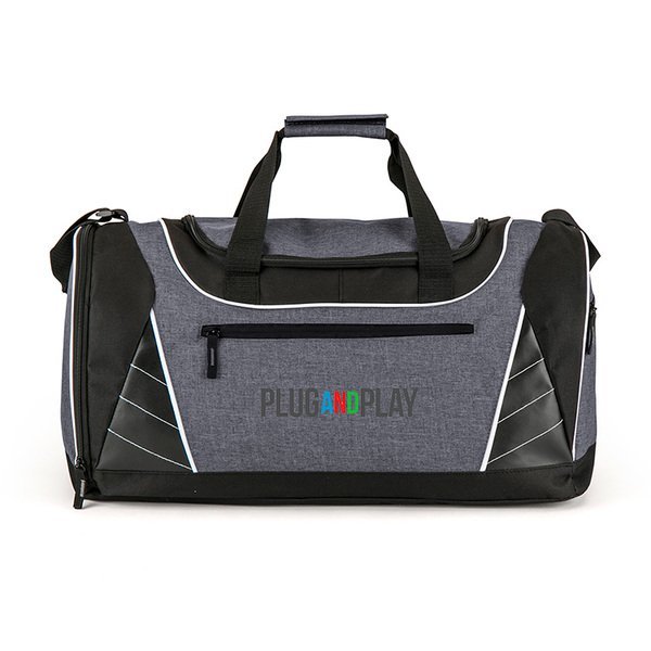 Heathered Gym Duffel Bag