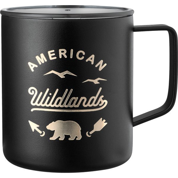 Rover Copper Vacuum Insulated Travel Camp Mug, 14oz.