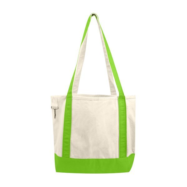Small Accent Canvas Boat Tote