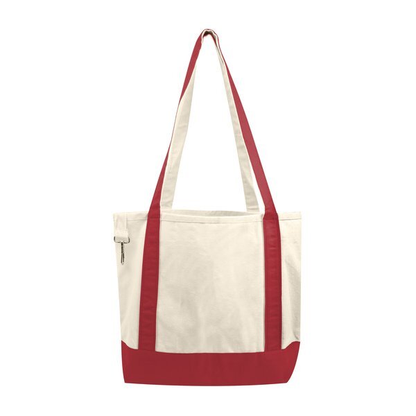 Small Accent Canvas Boat Tote