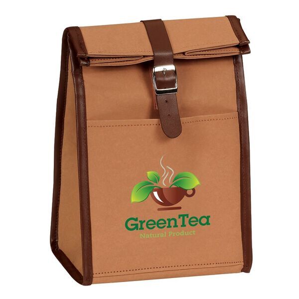 Classic Roll Top Washable Kraft Paper Lunch Bag