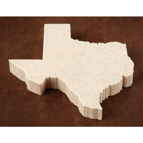 State Shape Stone Paperweight