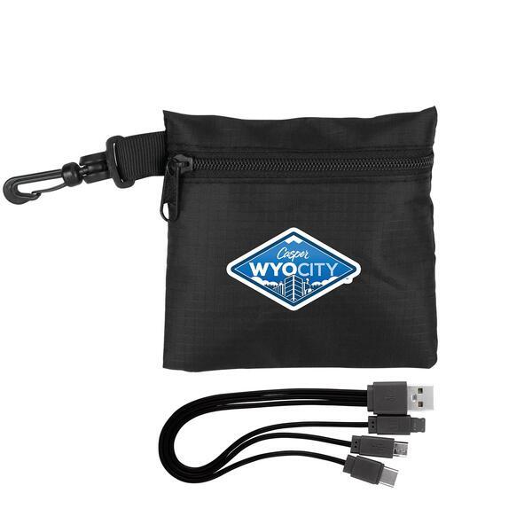 Trendy Type C USB Cable w/ Pouch