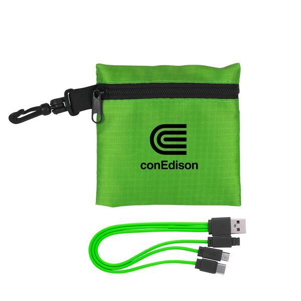 Trendy Type C USB Cable w/ Pouch