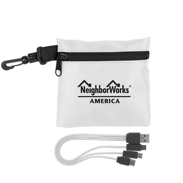 Trendy Type C USB Cable w/ Pouch