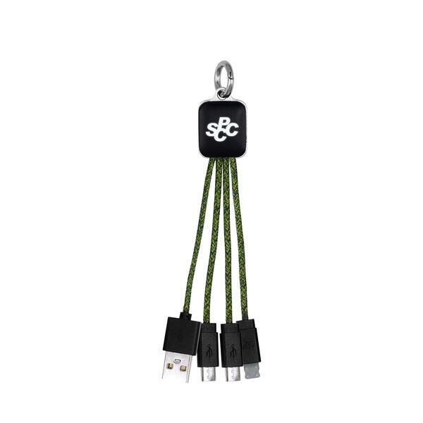 Ridge Logo Light Up Cable w/ Type C USB