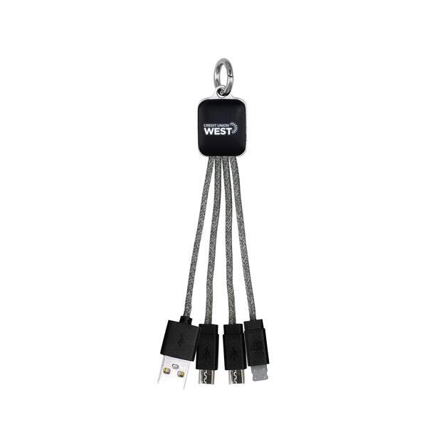 Ridge Logo Light Up Cable w/ Type C USB