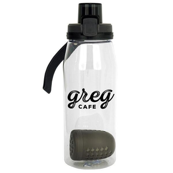 Locking Lid Bottle with Floating Infuser, 32oz.
