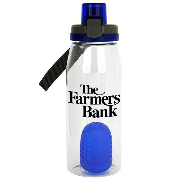 Locking Lid Bottle with Floating Infuser, 32oz.