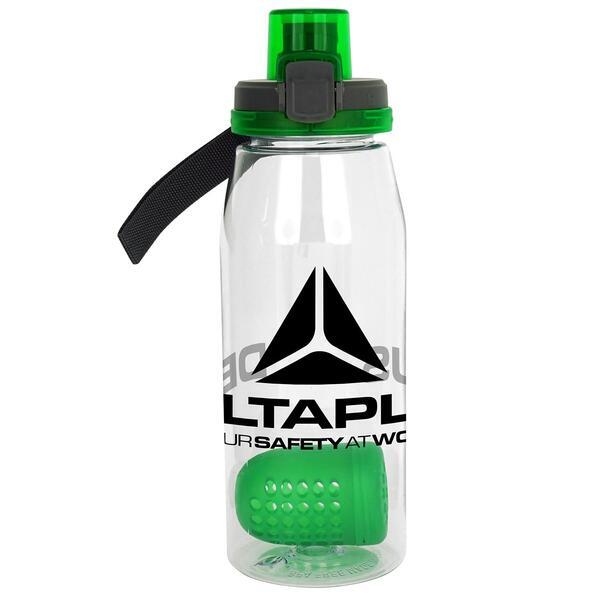 Locking Lid Bottle with Floating Infuser, 32oz.
