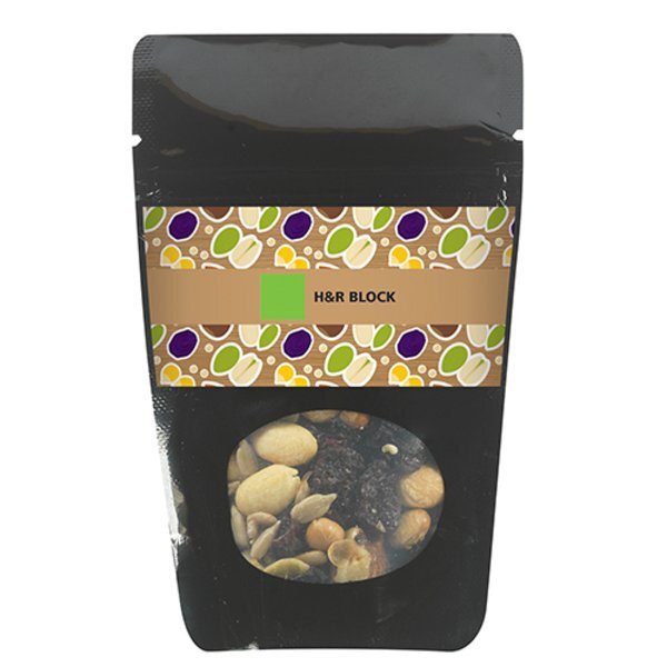 Healthy Resealable Window Pouch, Trail Mix