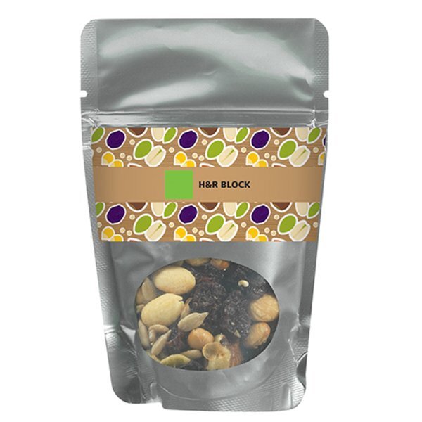 Healthy Resealable Window Pouch, Trail Mix