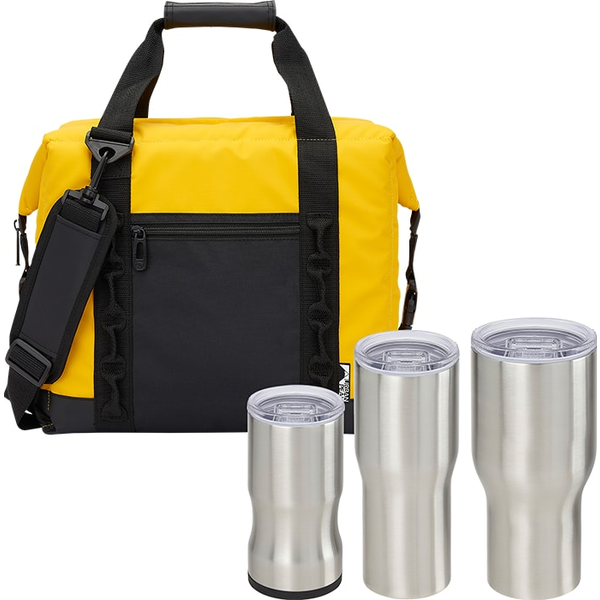 Urban Peak® 500D Cooler & 3 Piece Drinkware Gift Set