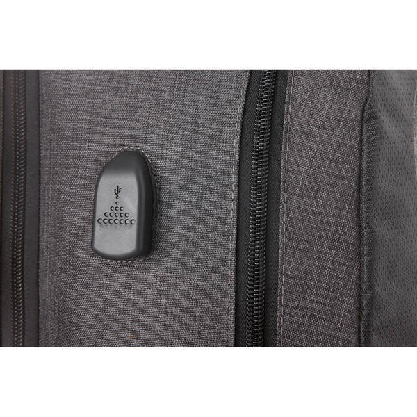 Overland 17" TSA Polycanvas Computer Backpack w/ USB Port