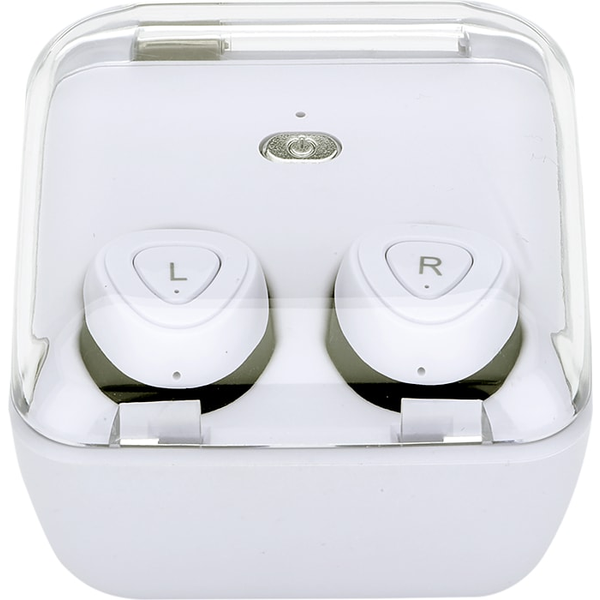 Bluetooth® Wireless Earbuds w/ Charger Case - CLOSEOUT!