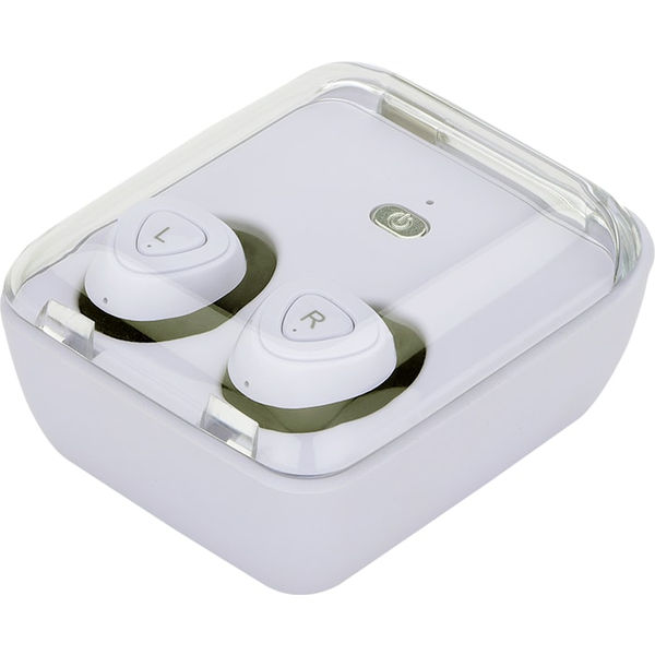 Bluetooth® Wireless Earbuds w/ Charger Case - CLOSEOUT!