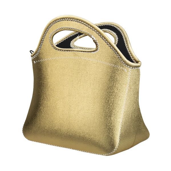 Klutch Metallic Neoprene Lunch Bag
