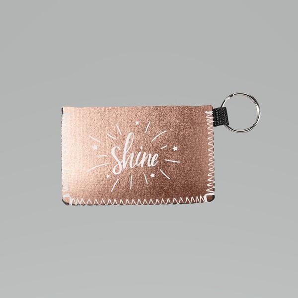 Metallic Neoprene Card Guard