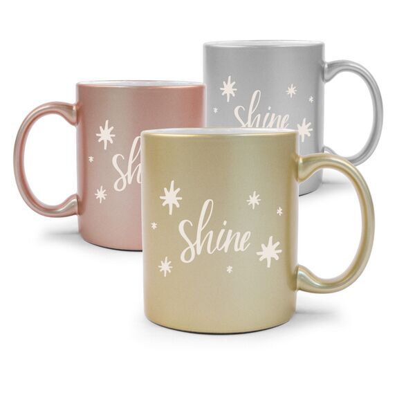 Creative Metallic Mug, 11oz.