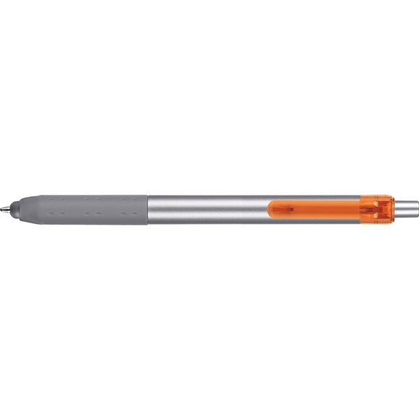 Alamo Metallic Retractable Grip Stylus Pen