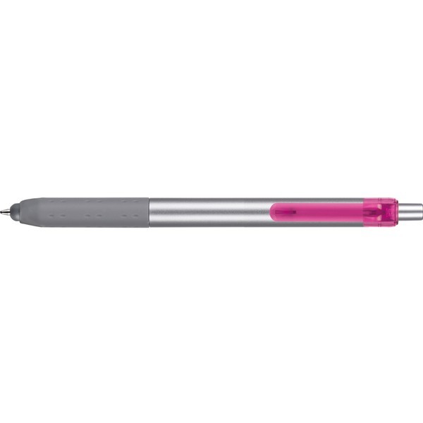 Alamo Metallic Retractable Grip Stylus Pen