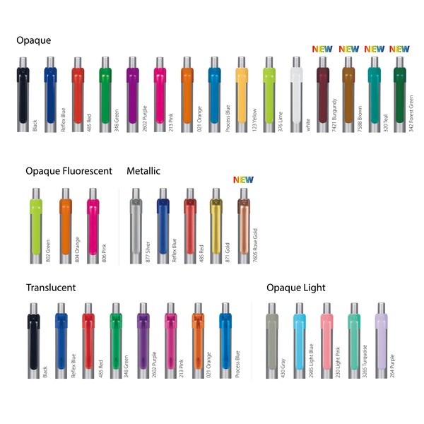 Alamo Metallic Retractable Grip Stylus Pen