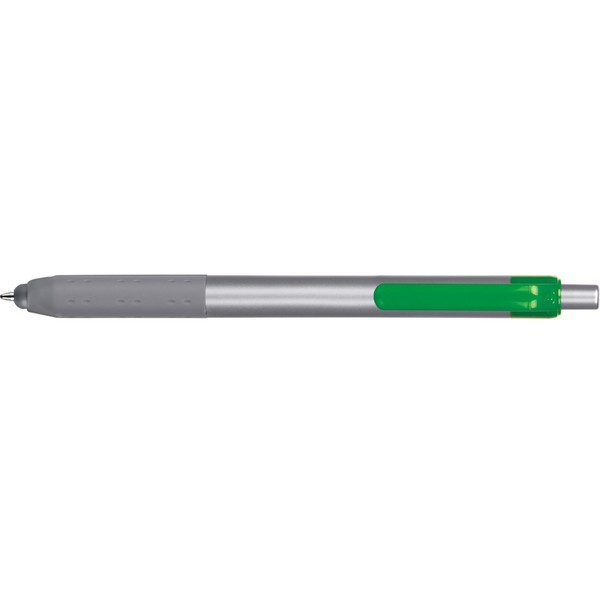 Alamo Metallic Retractable Grip Stylus Pen