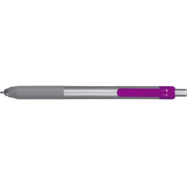 Alamo Metallic Retractable Grip Stylus Pen