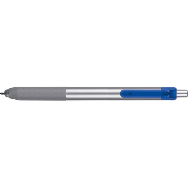 Alamo Metallic Retractable Grip Stylus Pen