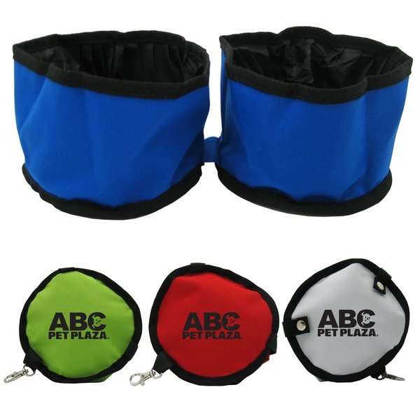 Collapsible Dual Pet Bowl