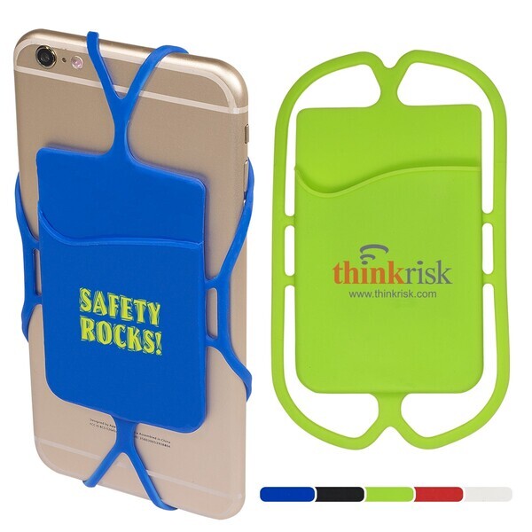 Wrap Around Stretchy Mobile Device Pocket
