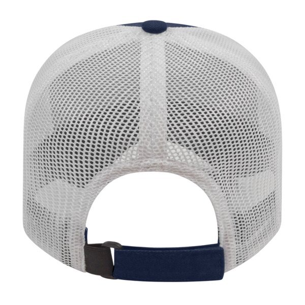 Classic Constructed Washed Chino Twill & Ultra Soft Mesh Cap