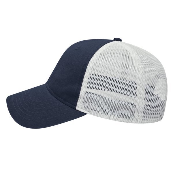 Classic Constructed Washed Chino Twill & Ultra Soft Mesh Cap