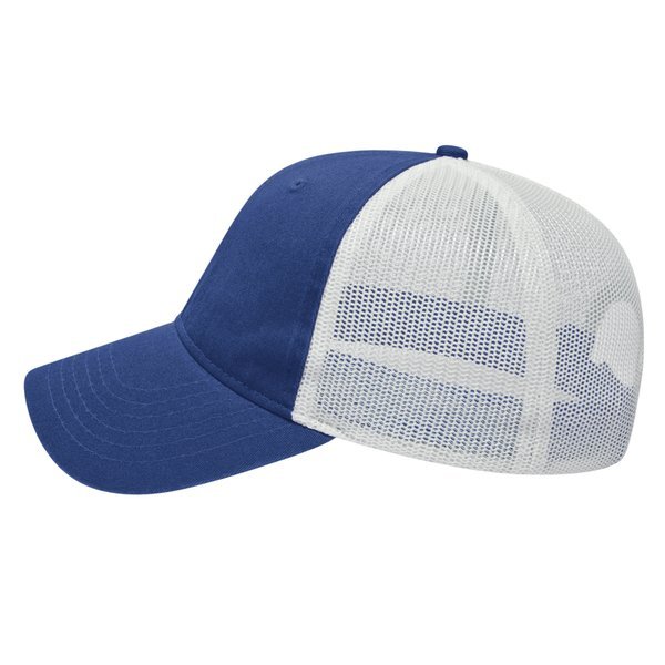 Classic Constructed Washed Chino Twill & Ultra Soft Mesh Cap