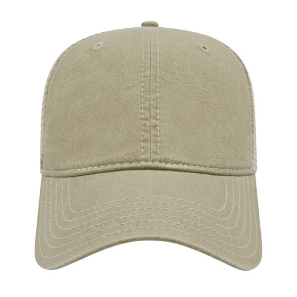 Classic Washed Pigment Dyed Unconstructed Mesh Cap