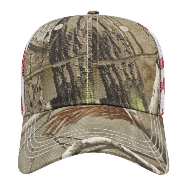 Classic Constructed Flag Mesh Back Cap