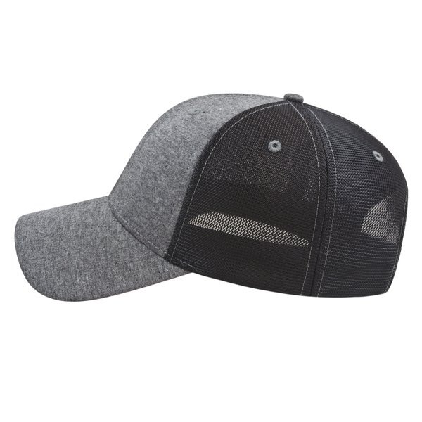 Classic Cotton Constructed Jersey Cap w/ Hi-Tech Mesh Back
