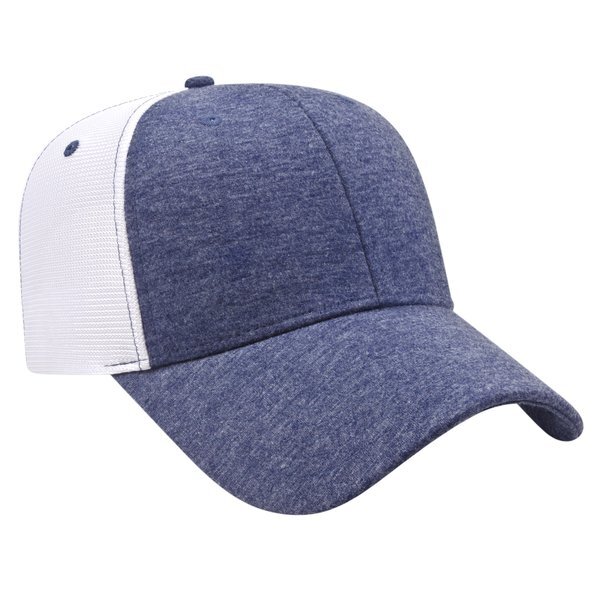 Classic Cotton Constructed Jersey Cap w/ Hi-Tech Mesh Back