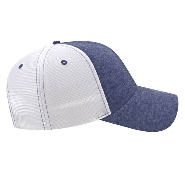Classic Cotton Constructed Jersey Cap w/ Hi-Tech Mesh Back