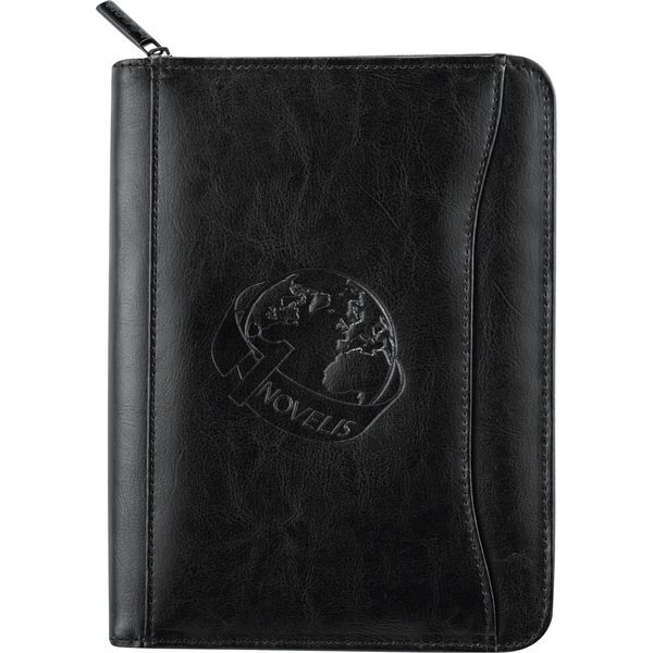 Renaissance Italian Leather Jr. Zippered Padfolio