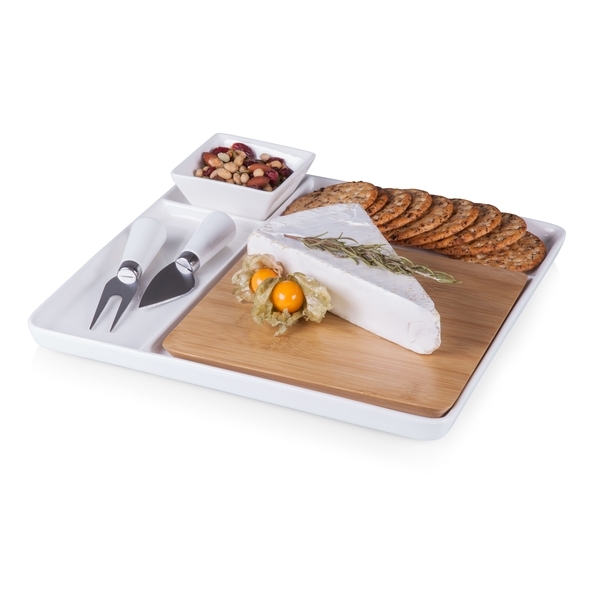 Peninsula Cutting Board Serving Tray Set