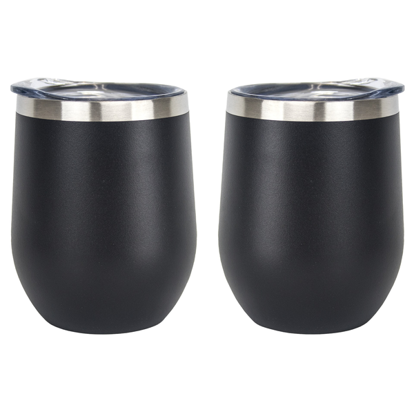 Aster Stainless Steel Tumbler w/ Vacuum Insulation, 11oz.