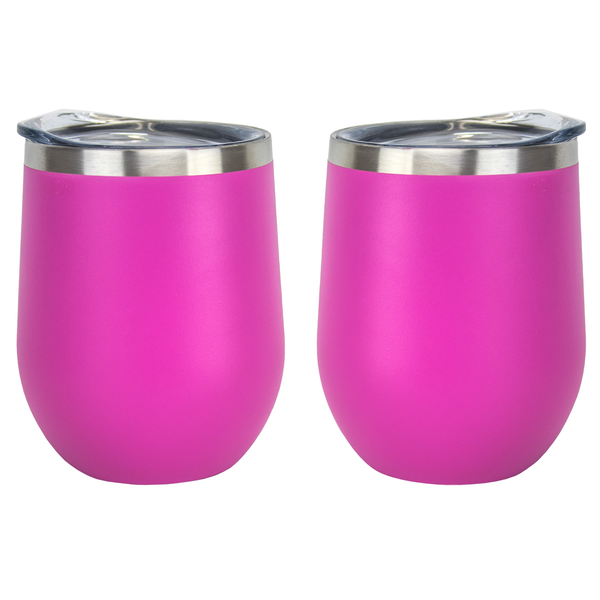 Aster Stainless Steel Tumbler w/ Vacuum Insulation, 11oz.