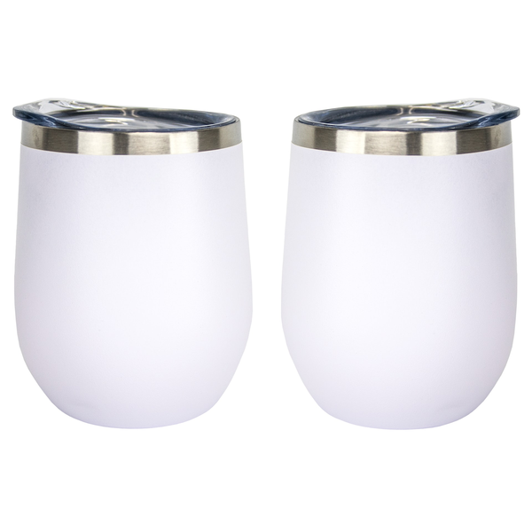 Aster Stainless Steel Tumbler w/ Vacuum Insulation, 11oz.